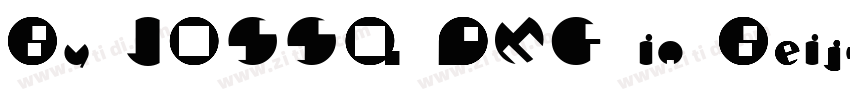 By JOSSQ DMF in Beij字体转换